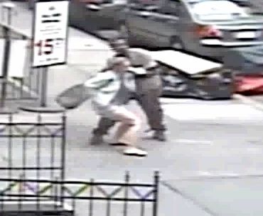 Video catches 'emotionally disturbed' man shoving feces down stranger's pants